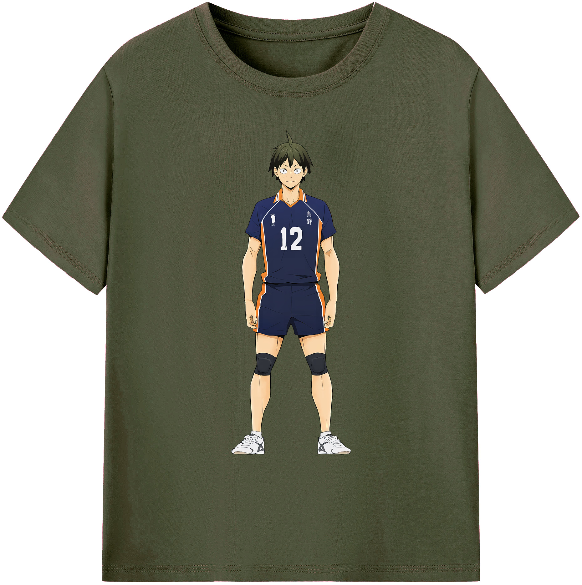 （画像用） ハイキュー!! Haikyu!! 綿100％ メンズ半袖Tシャツ｜肌触りやわらか＆通気性